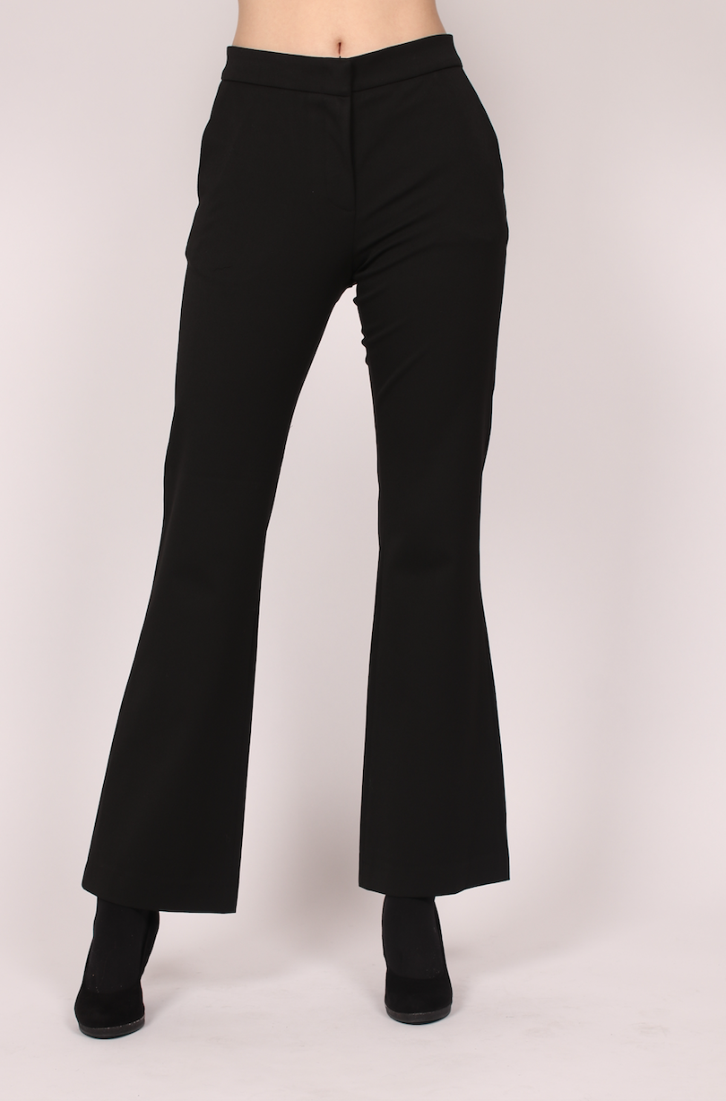 Dress Pants - Black - MAUD - Bukser & Shorts - VILLOID.no