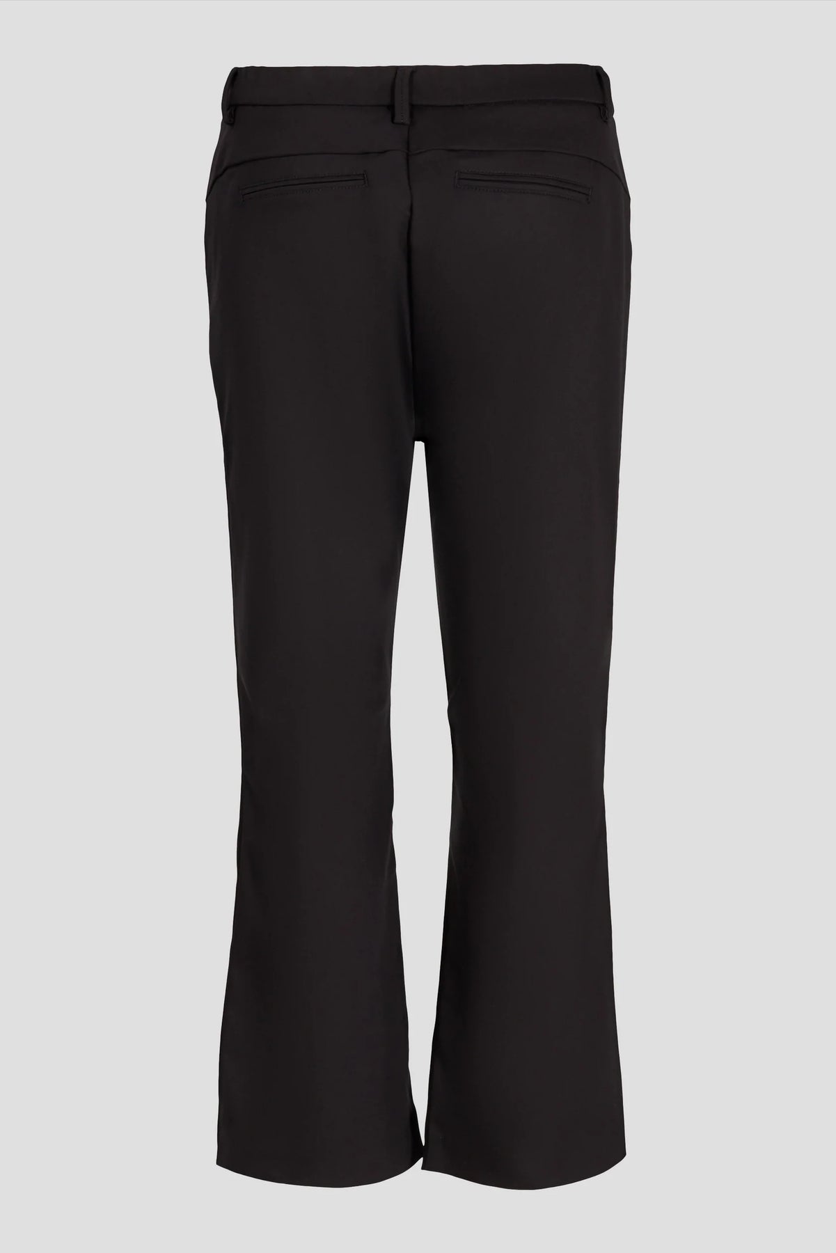 Alice Cropped Flare Pant - Black