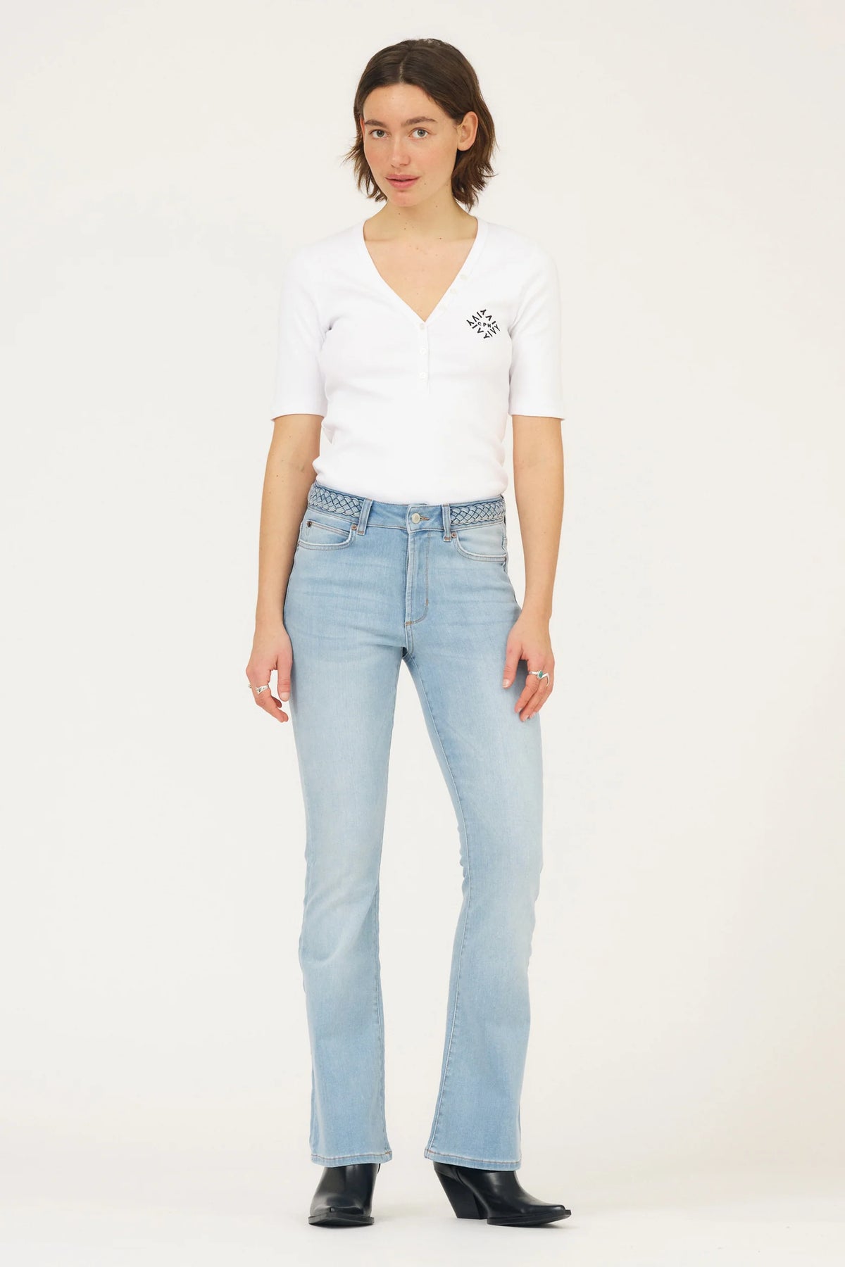 Tara 70's Jeans Wash Lecco - Denim Blue