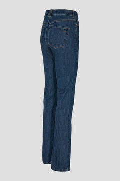 Tara Flare Wash Excl. Blue - Denim Blue