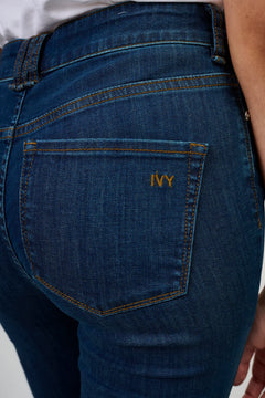 Tara Flare Wash Excl. Blue - Denim Blue