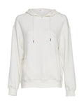 Ima Logo Hood Sweatshirt - Egret - Moss Copenhagen - Gensere - VILLOID.no