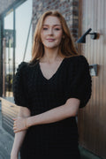 AllenyGZ SS Dress - Black