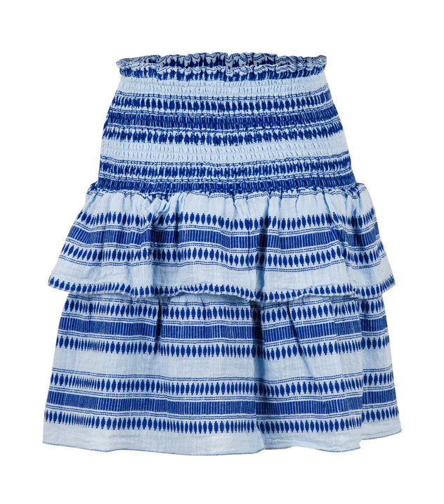 Carin Stitch Skirt - Light Blue - Neo Noir - Skjørt - VILLOID.no