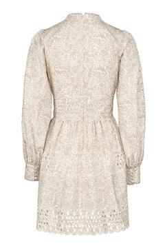 Isabelle Printed Dress - Humus