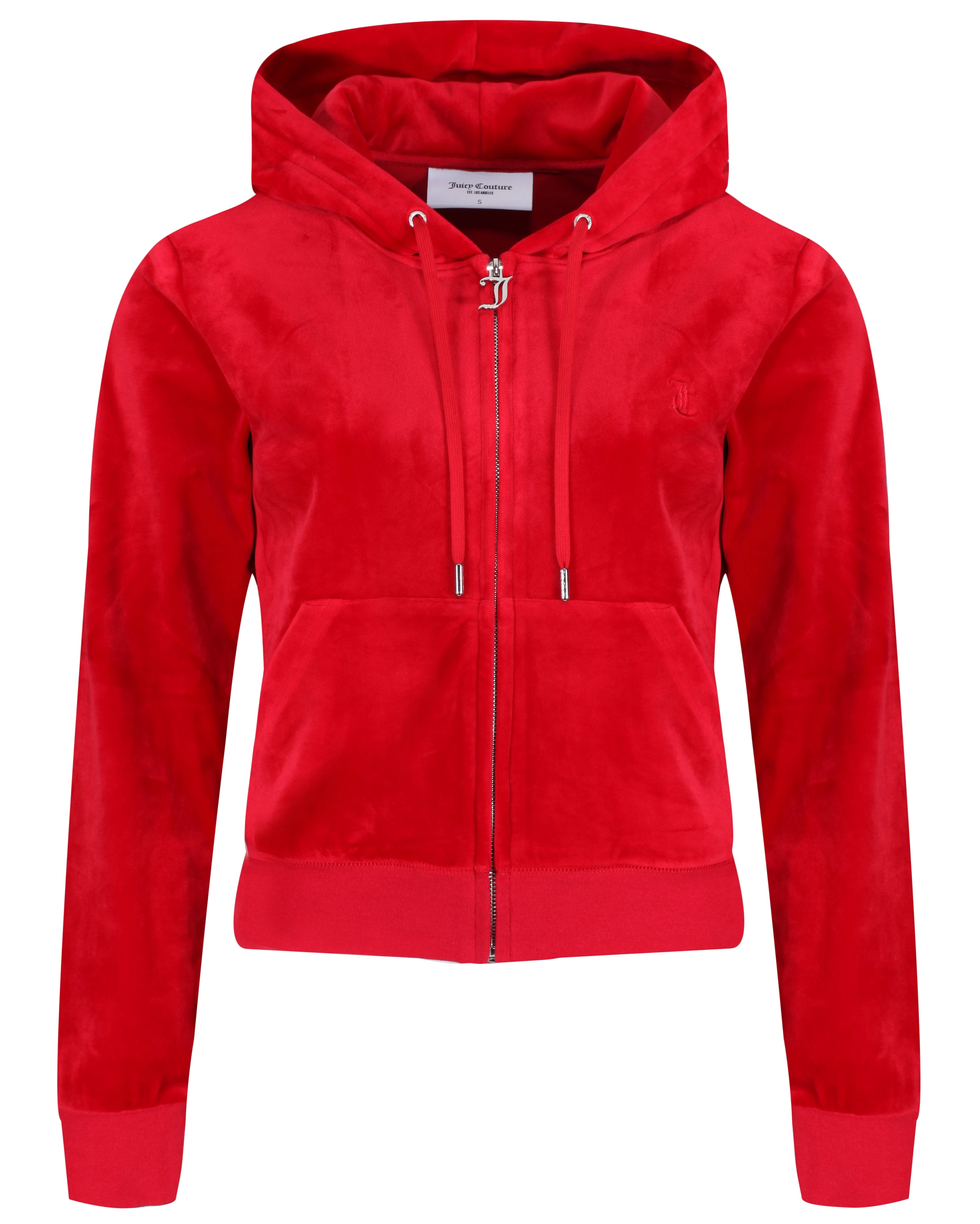 Robertson Classic Velour Zip Hoodie - Astor Red - Juicy Couture - Gensere - VILLOID.no