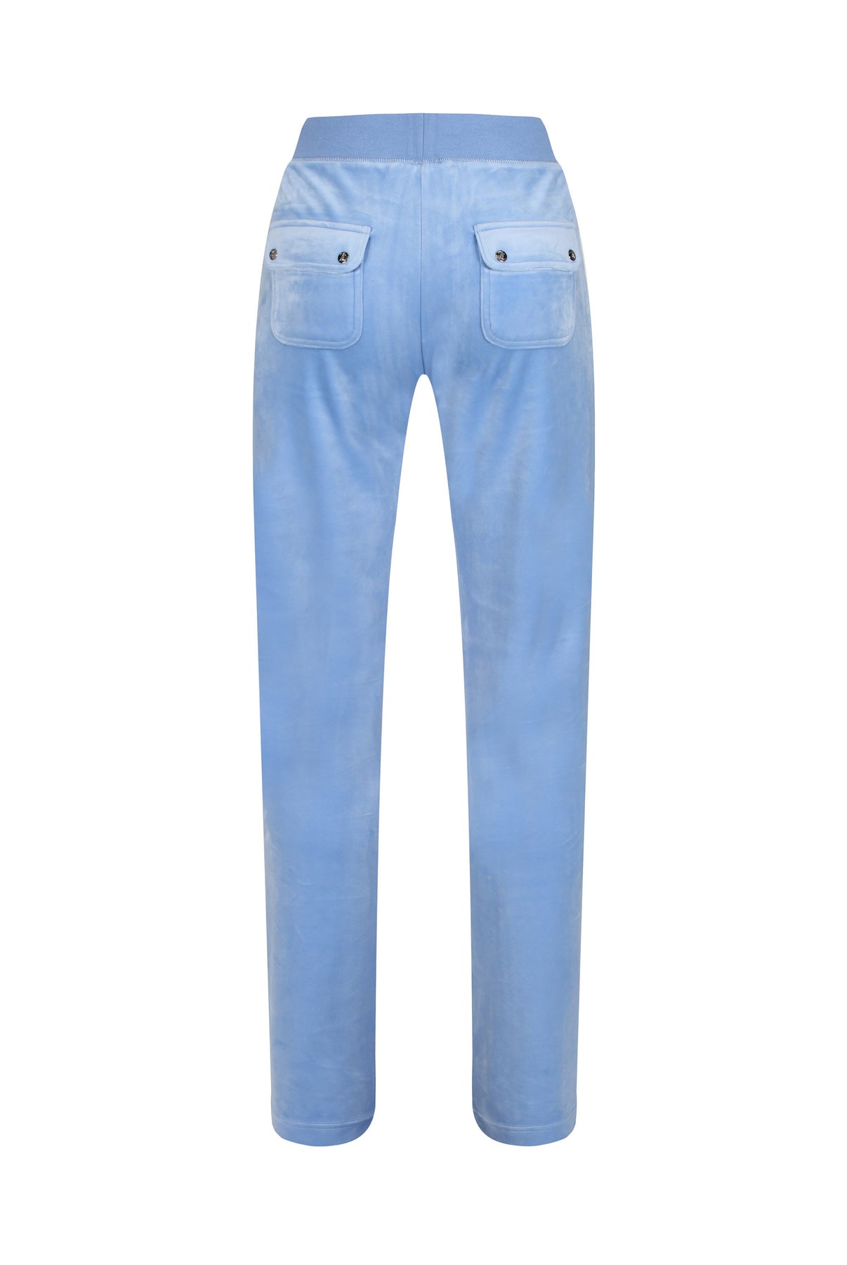 Del Ray Classic Velour Pant Pocket - Della Robia Blue