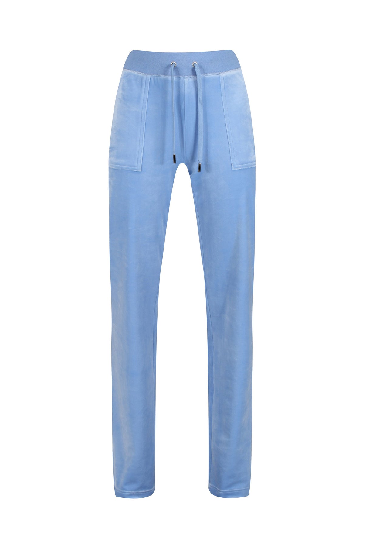 Del Ray Classic Velour Pant Pocket - Della Robia Blue