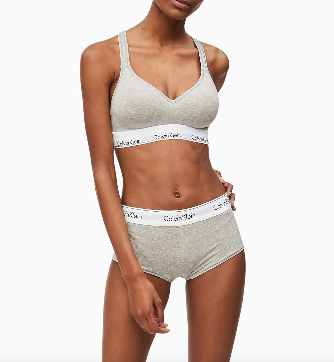 Bralette Lift - Grey Heather - Calvin Klein - Undertøy - VILLOID.no