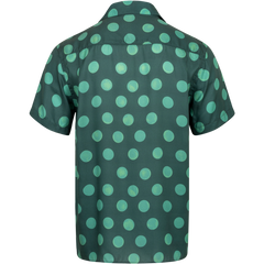 Elio Dot Print Shirt - Rain Forest