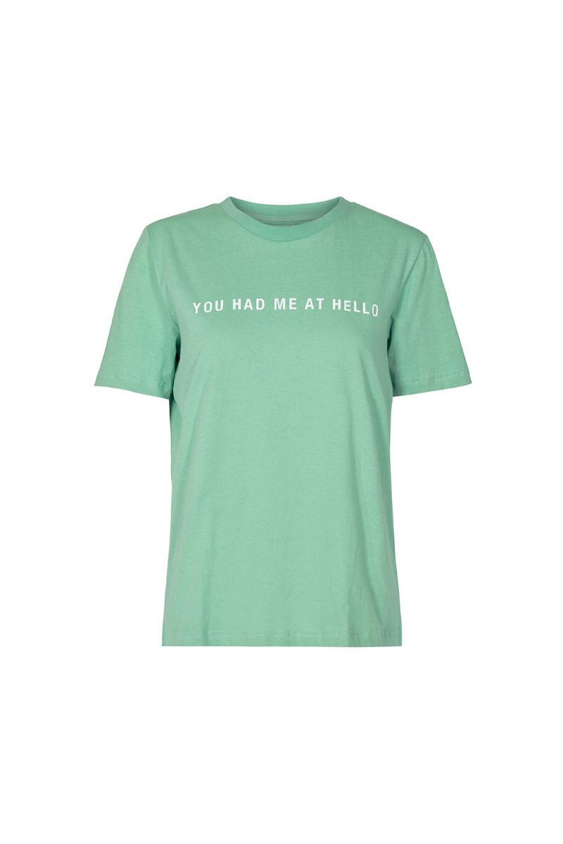 Stanley Print Tee - Dusty Green - Designers Remix - T-skjorter & Topper - VILLOID.no