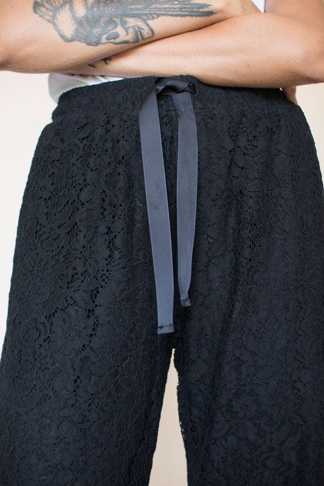 Ines Lacepants - Black - Line of Oslo - Bukser & Shorts - VILLOID.no