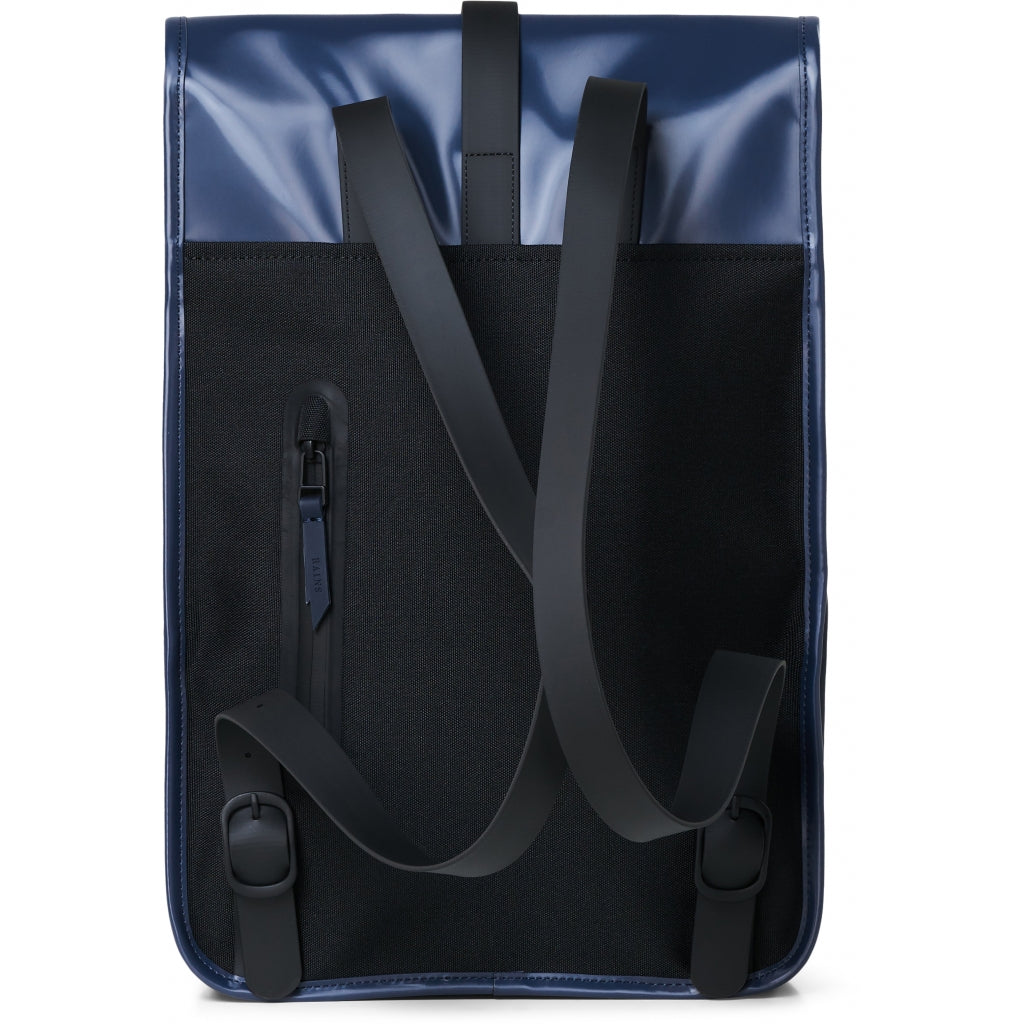 Backpack Mini - Shiny Blue - Rains - Tilbehør - VILLOID.no
