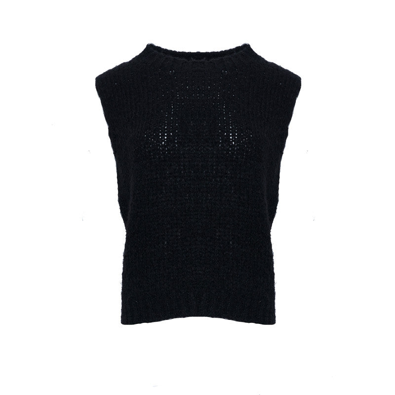 Kala Vest Wool - Black