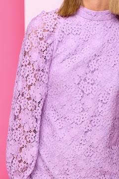 Karen Short Dress - Lilac