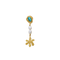 Karla Single Earring - Gull