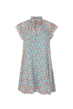 Karookh Dress 14573 - Ditsy Topaz