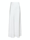 Klea Heavy Sateen Skirt - White