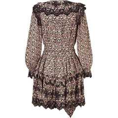 Lana Dress - Black Print
