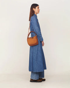 League Small Twill Structure - Sepia Brown