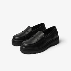 Penny Loafer Polido Leather - Black