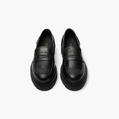 Penny Loafer Polido Leather - Black