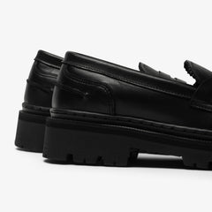 Penny Loafer Polido Leather - Black