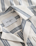 Lawson Stripe Ss Shirt - Ivory/India Ink