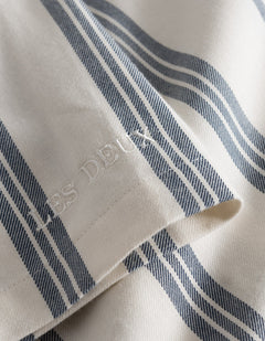 Lawson Stripe Ss Shirt - Ivory/India Ink