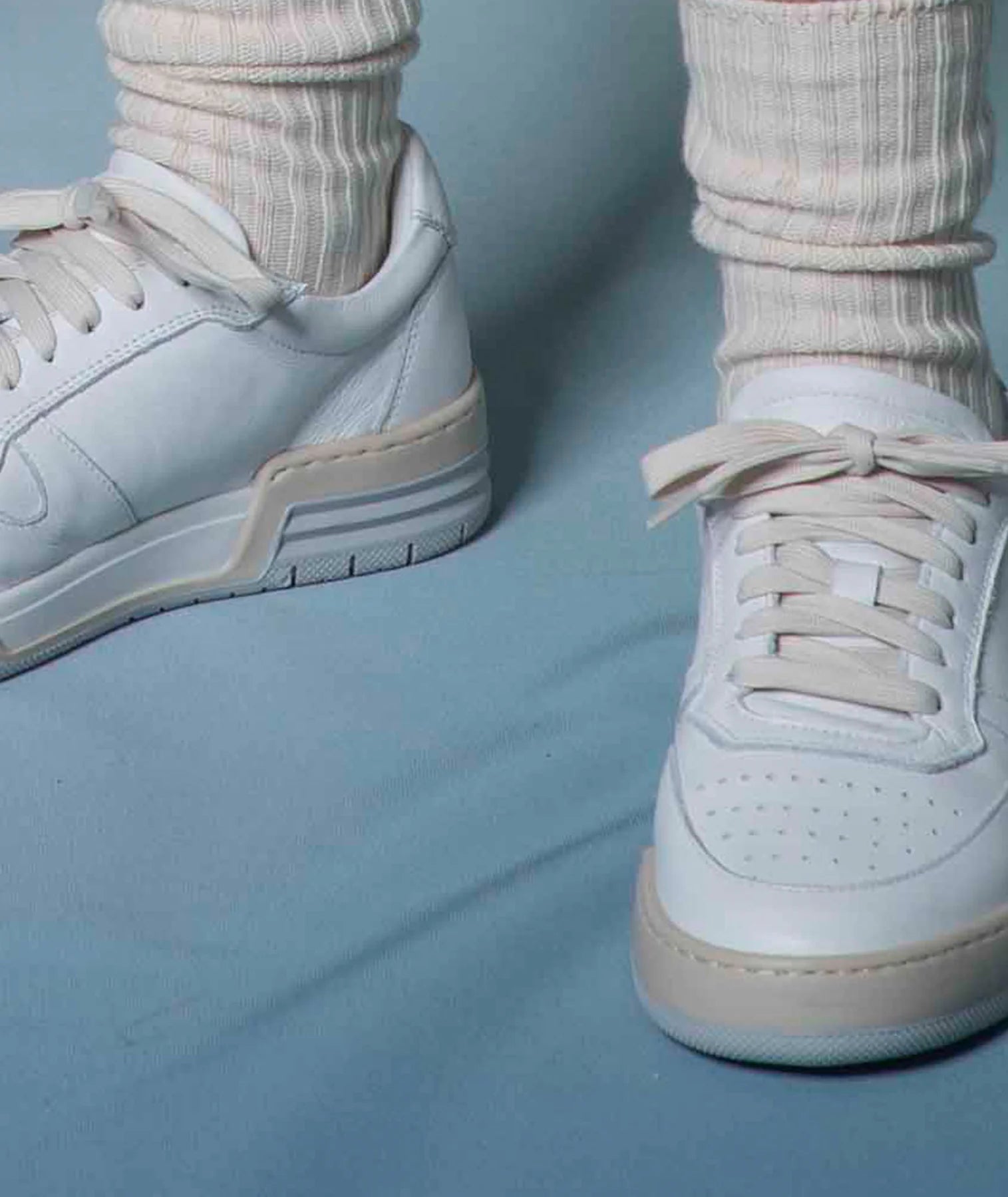 Garment Project Sko Legacy 80s White Leather Villoid