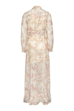 Lenna Maxi Dress - Pink Floral