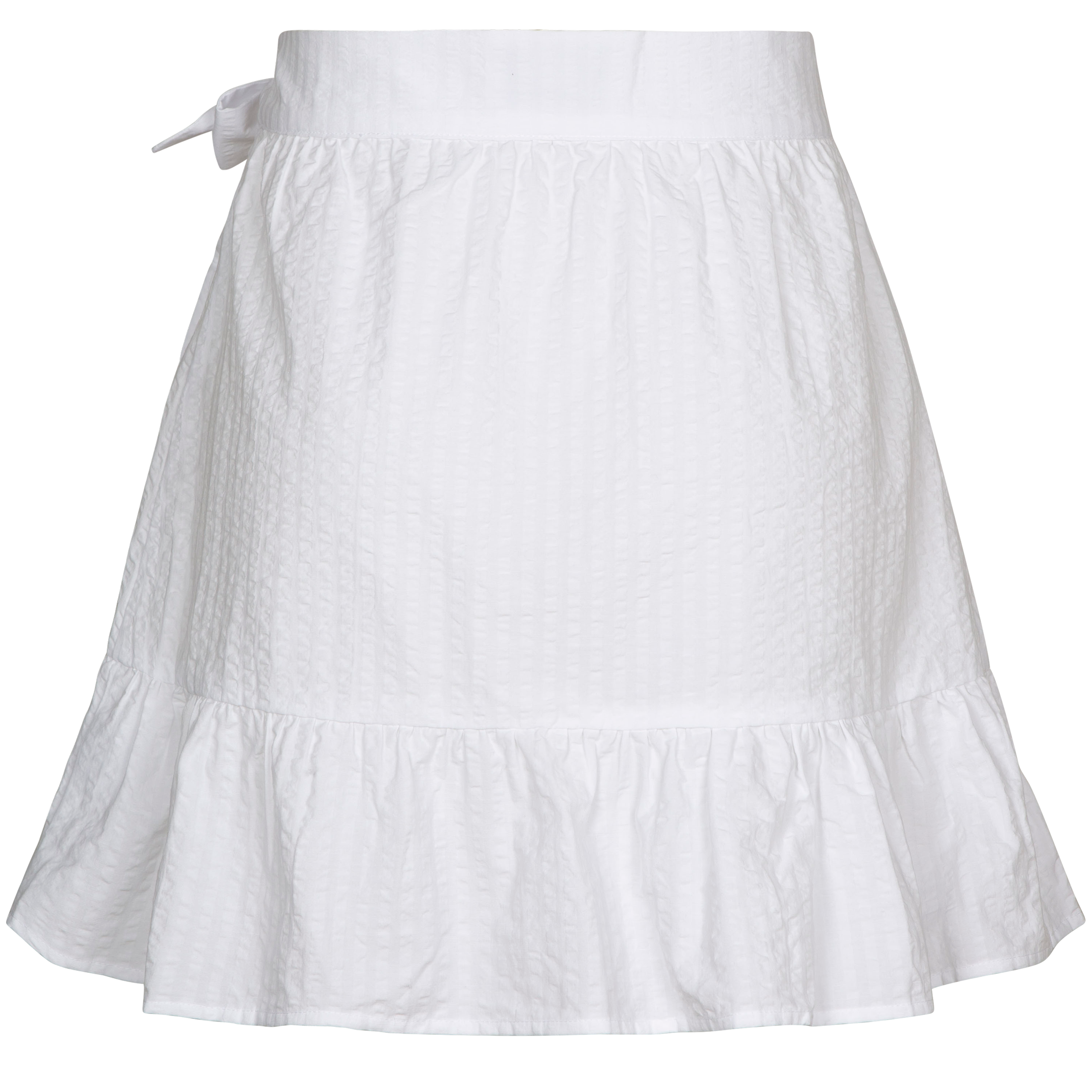 Line Skirt - White