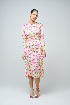 Margot Marseille Long Dress - Marseille Rose