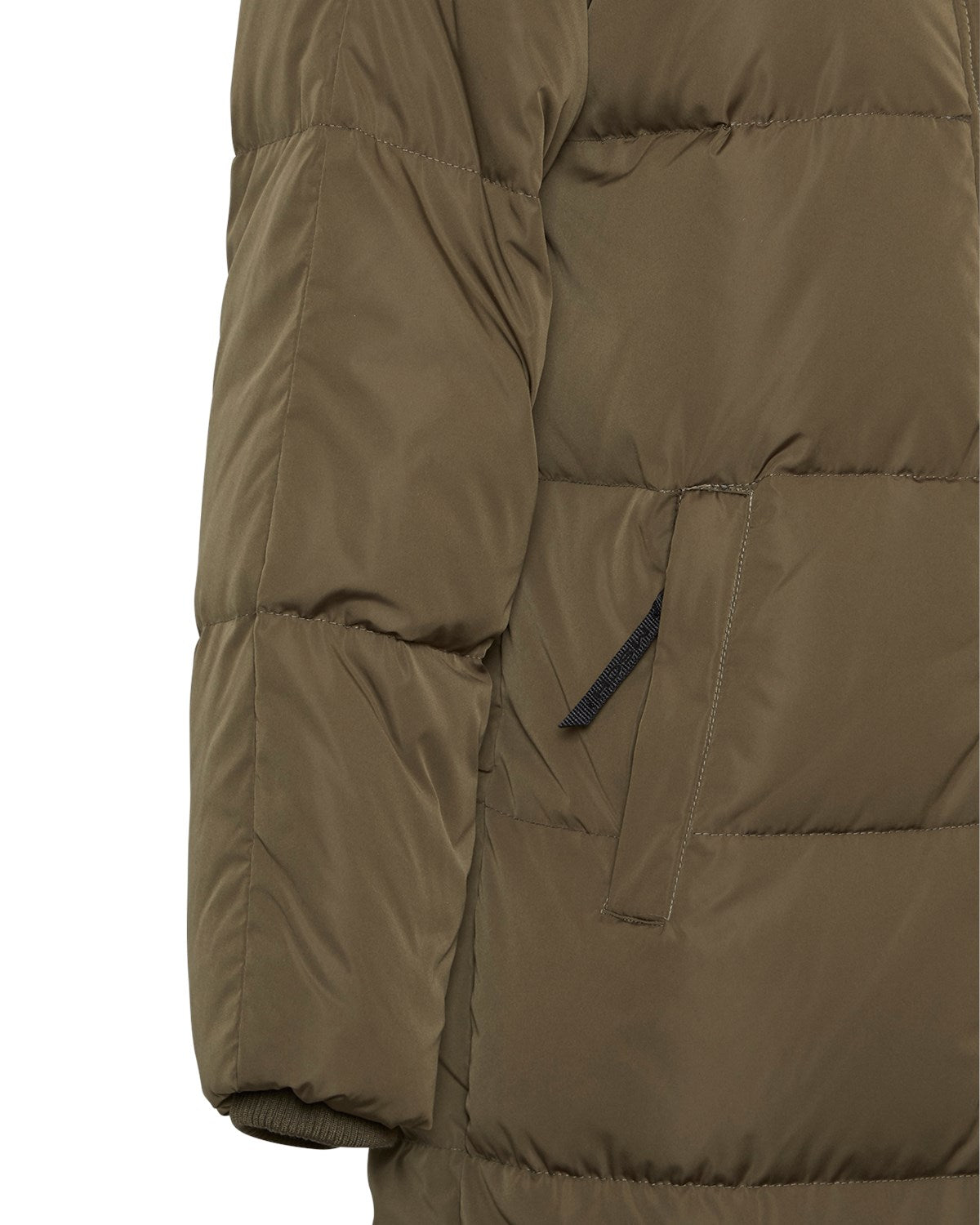 Skylar down hood jacket sales