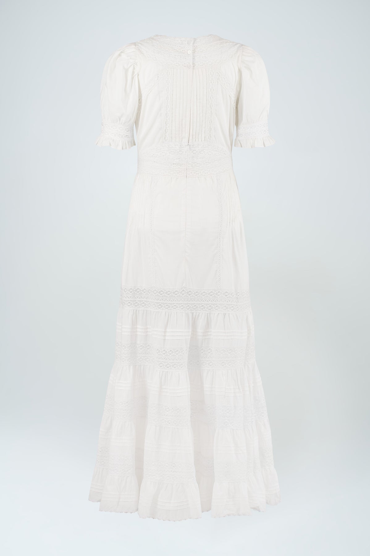 Mio Long Dress - White
