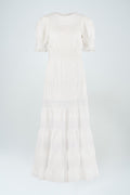 Mio Long Dress - White