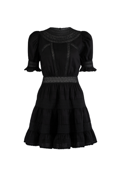 Mio Short Dress - Black