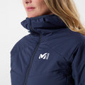 M White Primaloft Hoodie - Saphir