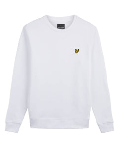 Crew Neck Sweatshirt - White