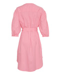 Abiella 3/4 Shirt Dress - Aurora Pink