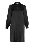 Jeanita Shirt Dress - Black