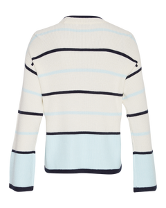 Kaina Jilli Pullover - Egret/Sky Cap
