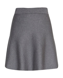 Mercy East Skirt - Medium Grey Melange