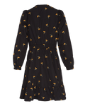 Nannie Nona Shirt Dress EMB - Black/Flower