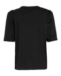 Tiffa Organic 2/4 Puff Tee - Black