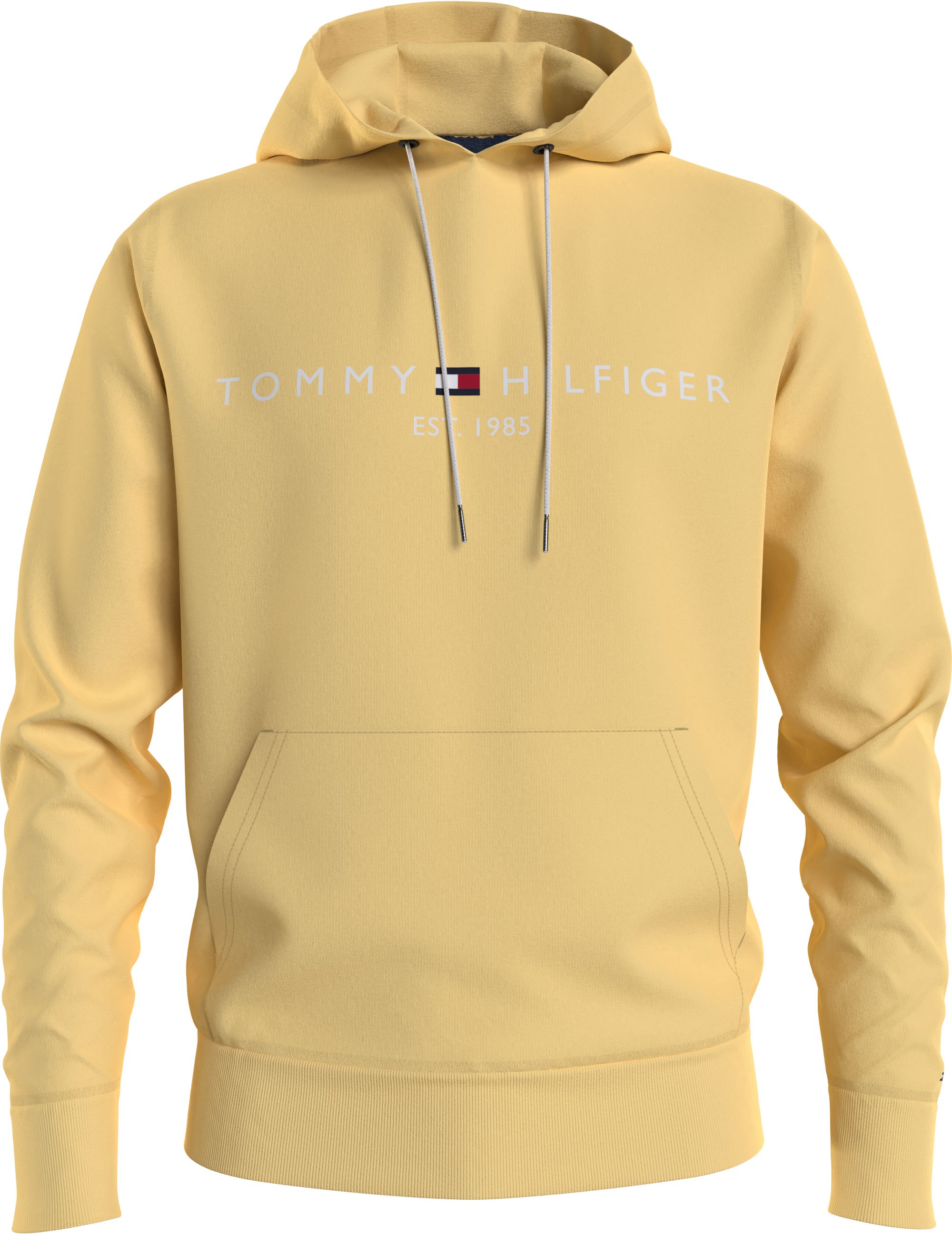 Tommy Logo Hoody - Delicate Yellow