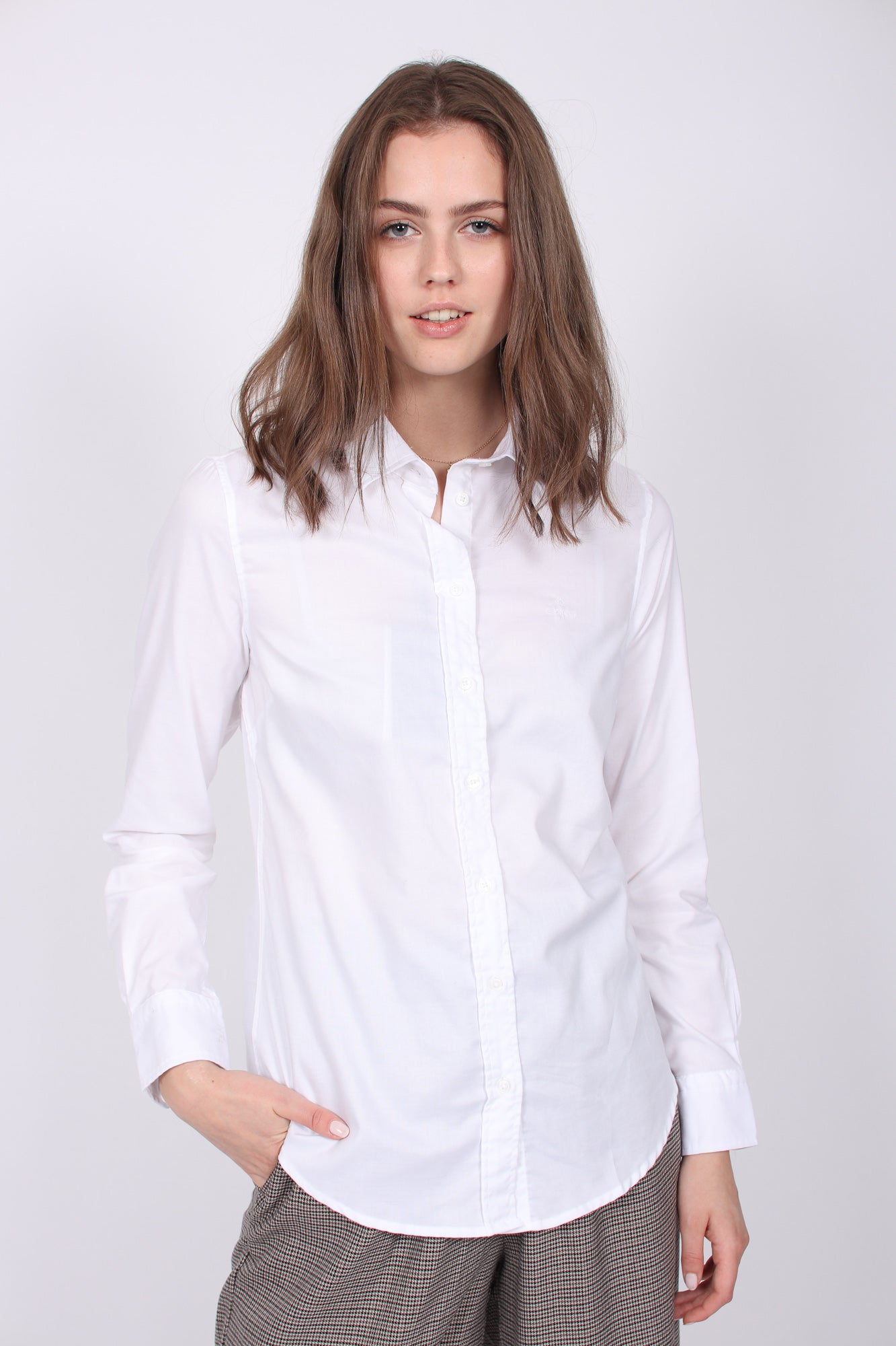 Oxford Shirt - White - GANT - Bluser & Skjorter - VILLOID.no