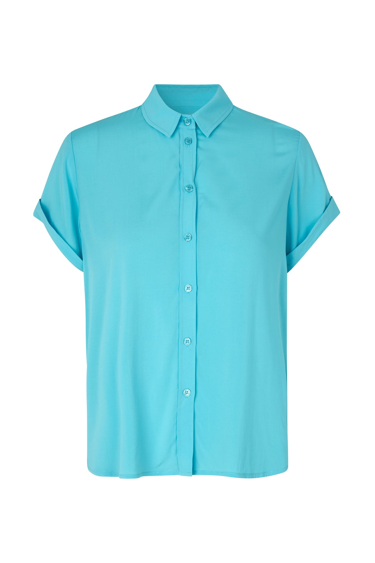 Majan Ss Shirt - Blue Topaz