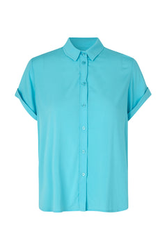 Majan Ss Shirt - Blue Topaz