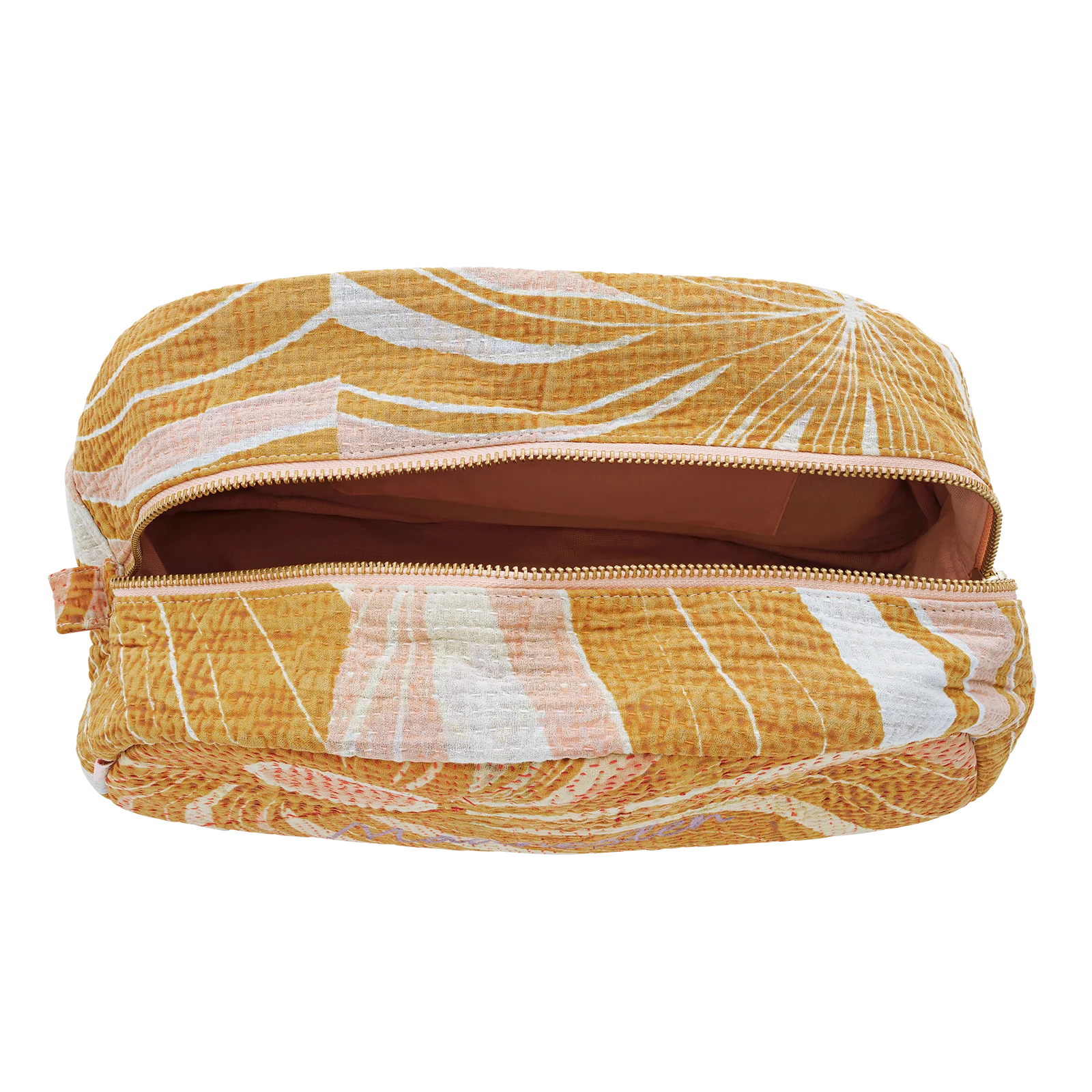 Makeup Bag Big - Orange Sun